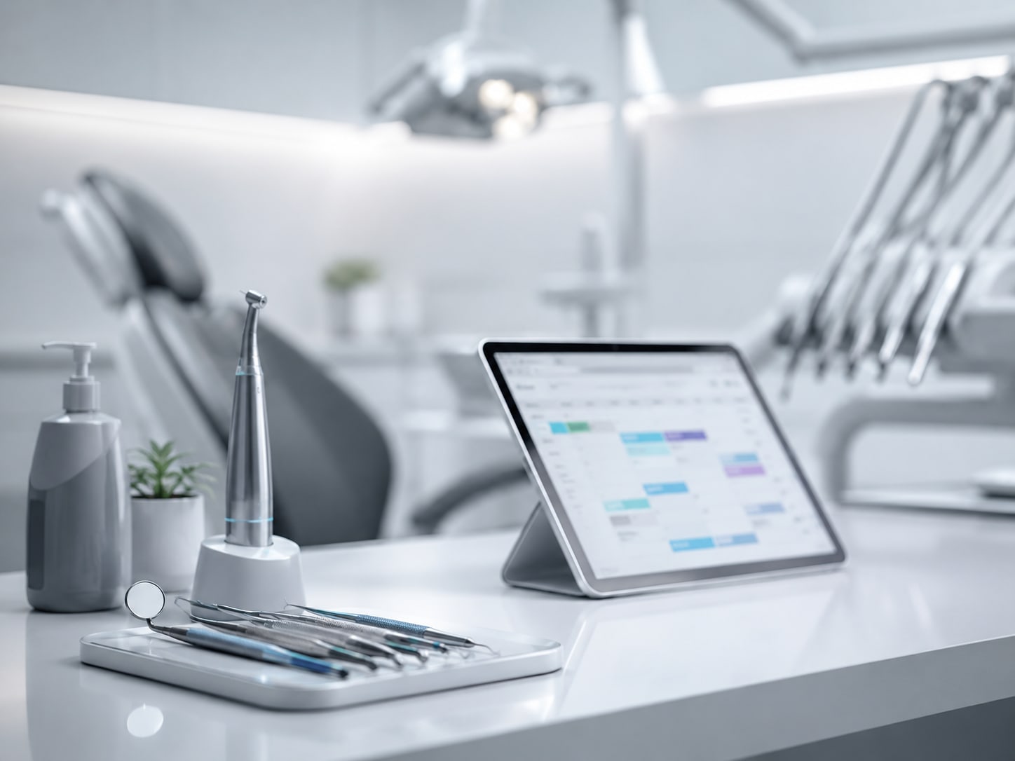 AXOTIA asistent u ordinaciji — pregled na tabletu